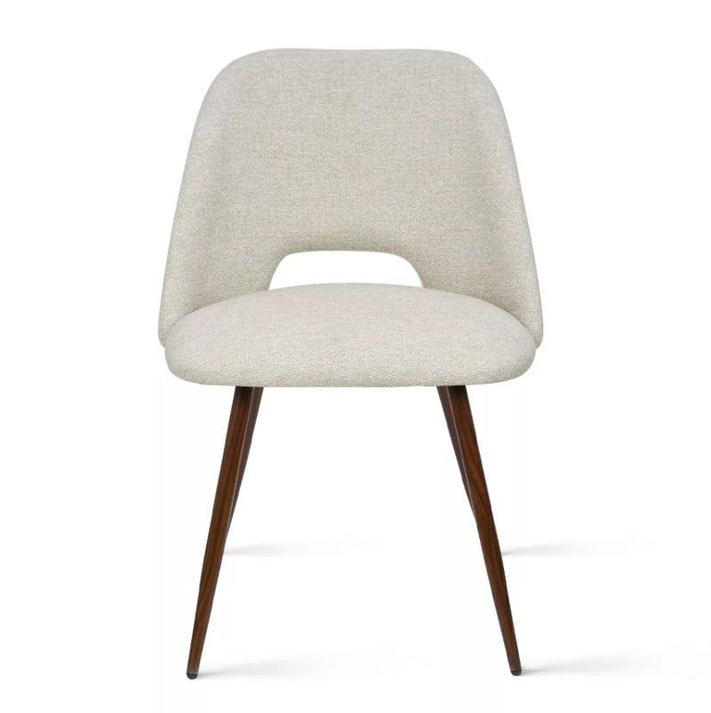Edwin Upholstered Side Chair, Beige - Set of 4