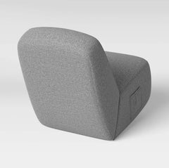 Rocking Floor Lounge Dorm Chair - Gray