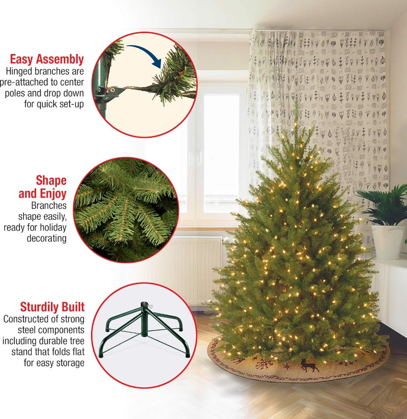 National Tree Company Pre-Lit Artificial Mini Christmas Tree