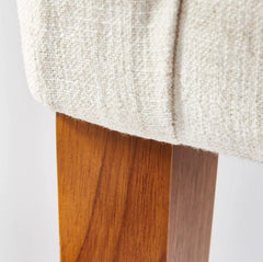 Clearfield Swoop Arm Dining Chair - Cream