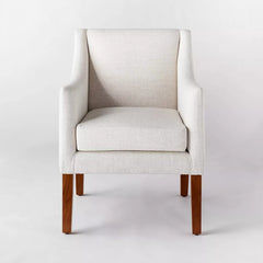Clearfield Swoop Arm Dining Chair - Cream