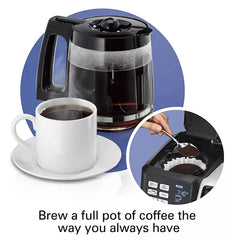 Hamilton Beach FlexBrew 2-in-1 Coffee Maker with Auto Shutoff