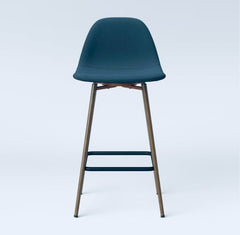 Copley Upholstered Counter Height Stool - Light Teal