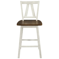 Farmhouse Counter Heigh Barstools - Set of 2