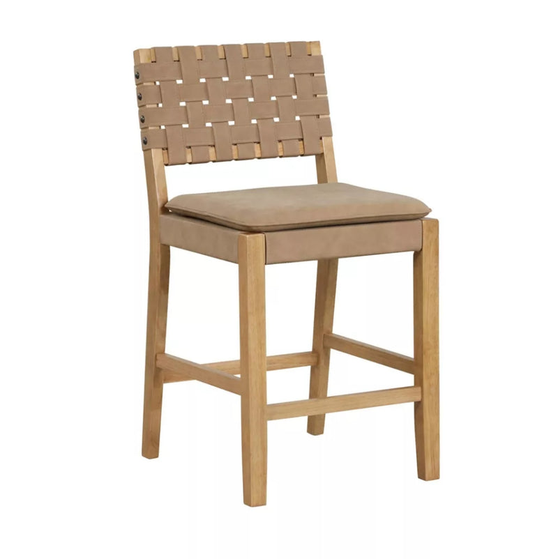 24" South Hill Double X Back Counter Height Barstools - Antique Denim