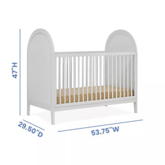 Delta Children Eloise 4-in-1 Convertible Crib - Moonstruck Gray