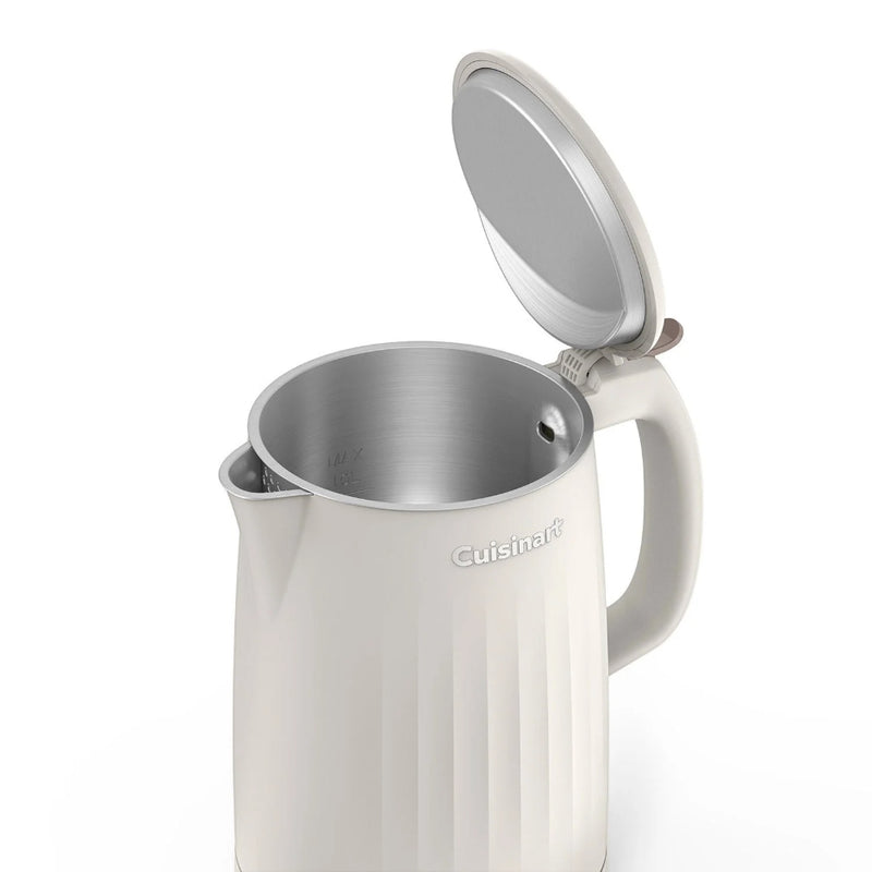 Cuisinart Soho 1-Liter Double-Wall Electric Kettle with Cord Storage - Truffle