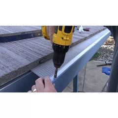 Gutterglove Stainless Steel Gutter Guard Kit - 92ft