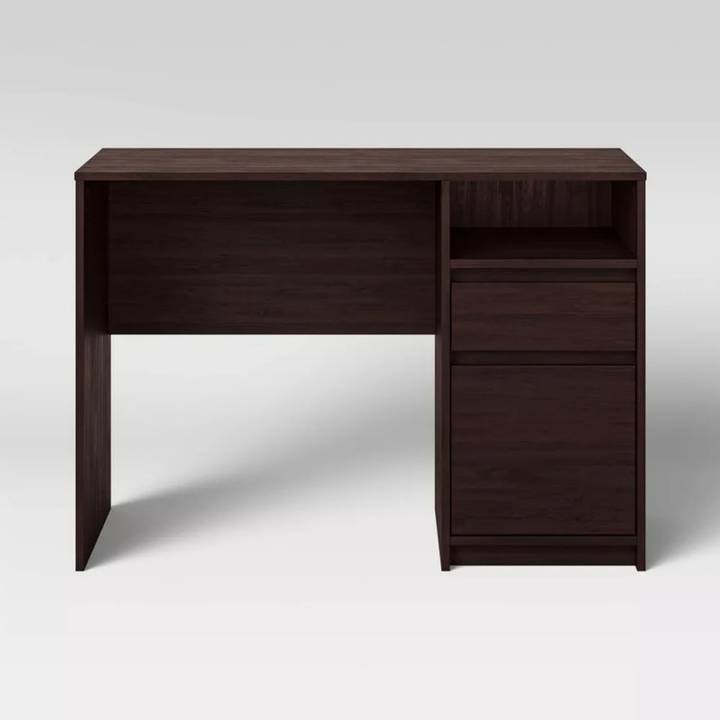 Writing Desk with Drawers - Espresso