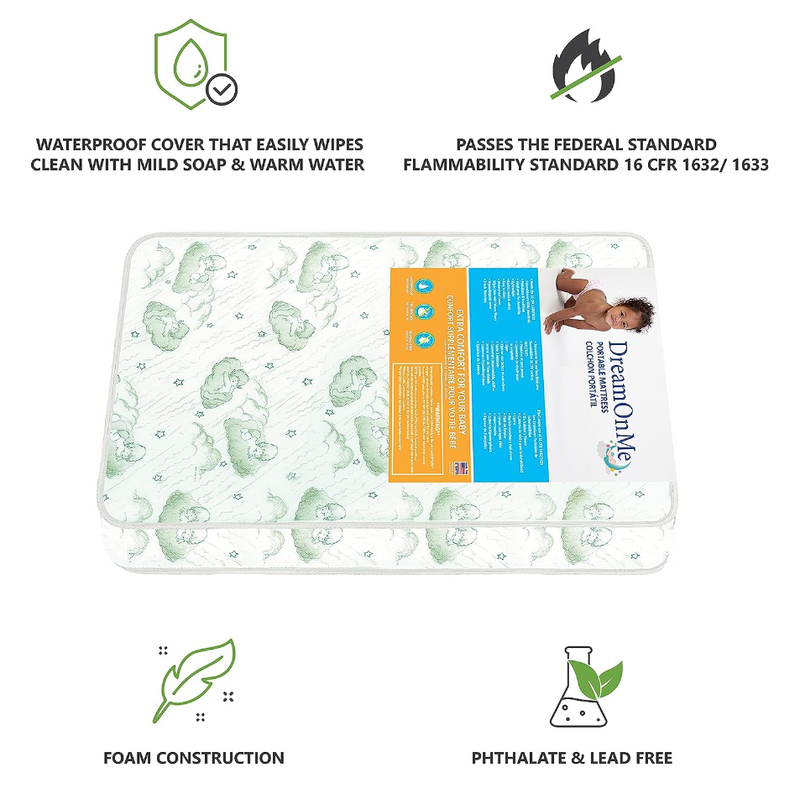 Dream on me 3 top playard mattress