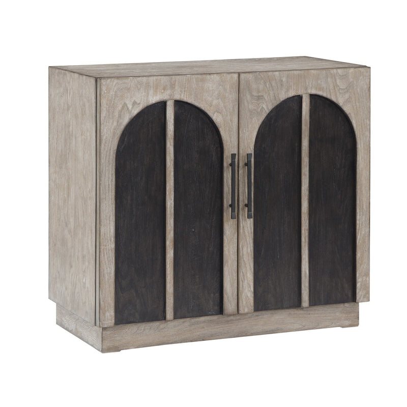 Coast to Coast Edgecomb Weathered Grey Two Door Cabinet