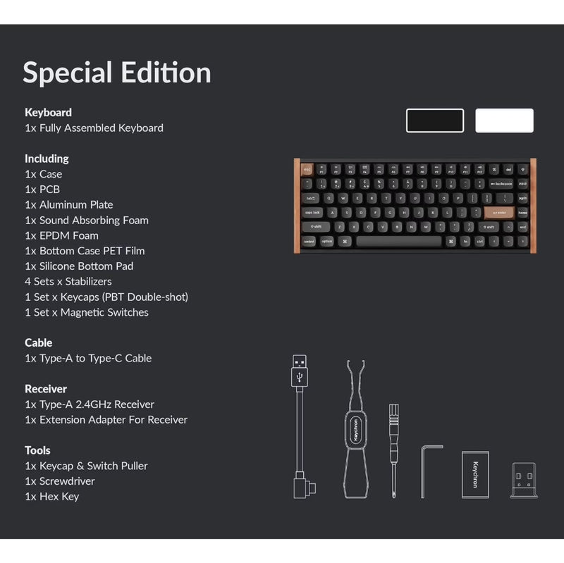 Keychron K2HE Elite Bundle