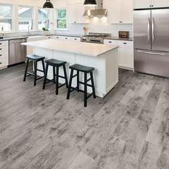 Select Surfaces Rustic Gray SpillDefense Laminate Flooring - 12.34 Sq Ft Per Box