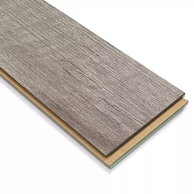 Select Surfaces Rustic Gray SpillDefense Laminate Flooring - 12.34 Sq Ft Per Box