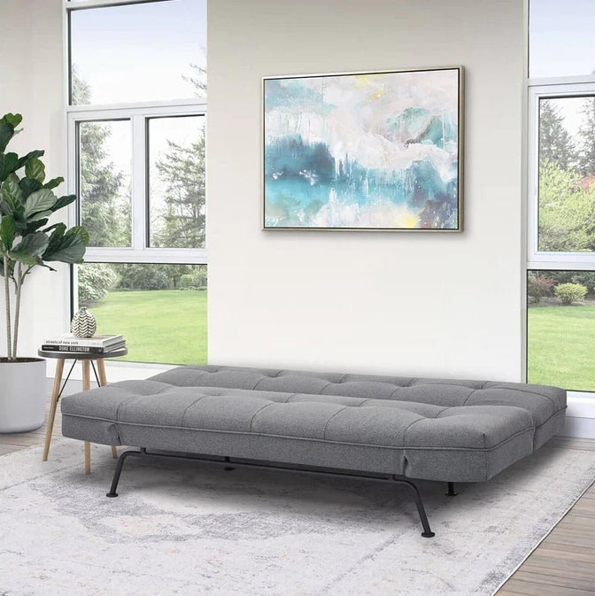 Lantana Futon Sofa Bed Grey Wichita Home Outlet