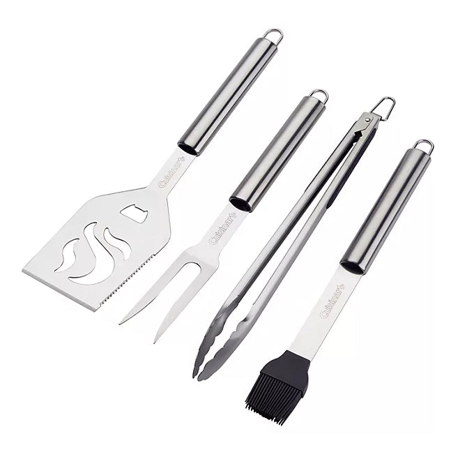 Cusinart 4-Piece Stainless Steel Grill Tool Set