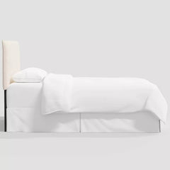 Larkmont French Seam Twin Headboard - Linen