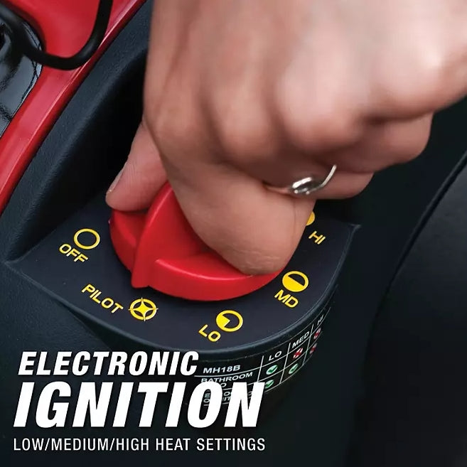 Portable Radiant Big Buddy Heater with Hose and Adapter