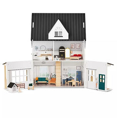 Wooden Farmstyle Dollhouse