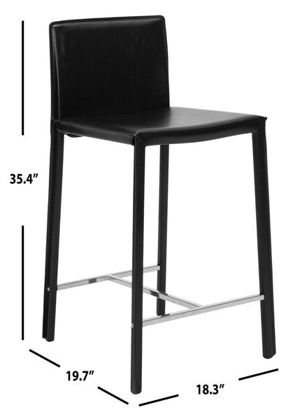 Jason 24" Counter Stool - Black