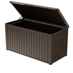 Keter 170 Gal. Resin Deck Box Large Indoor/Outdoor Storage