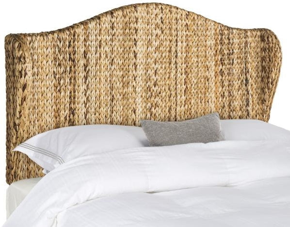 Nadine Natural Winged Headboard - King