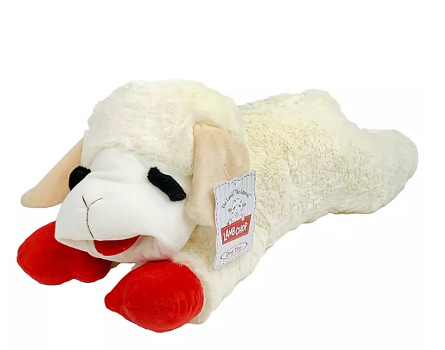 Lamb chop dog toy jumbo best sale