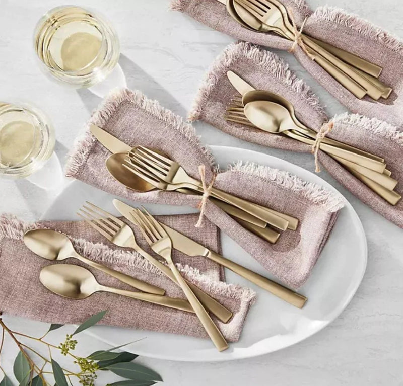 Stainless Steel 20 Piece Flatware Set