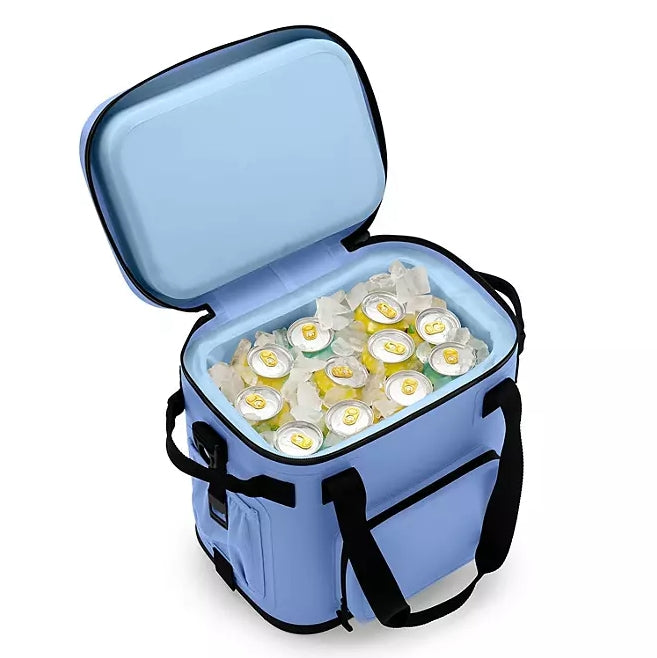 24 Can Waterproof Box Cooler - Blue