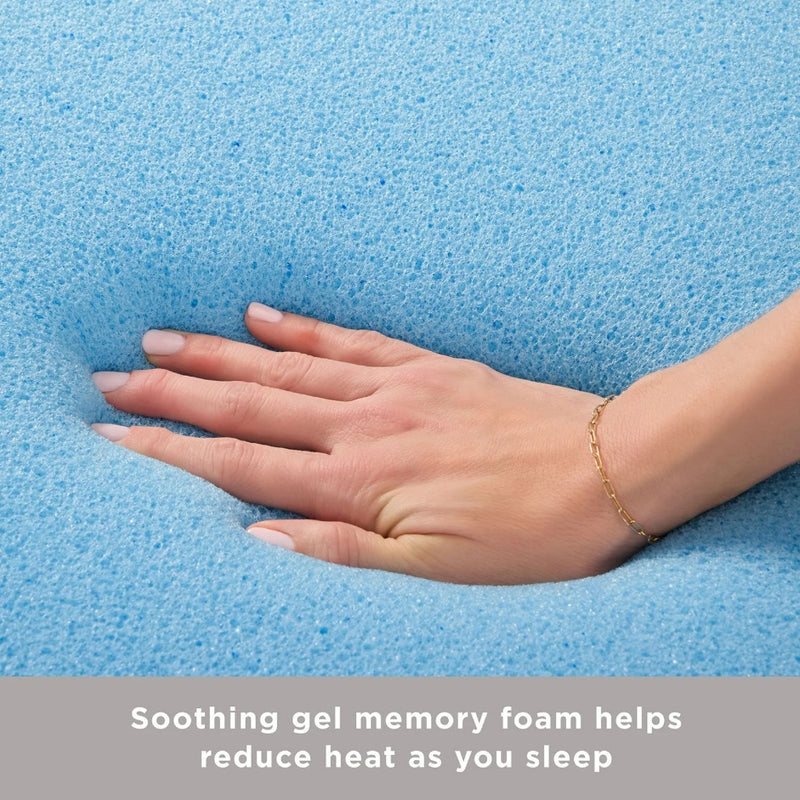 4" Pillow Top Gel Memory Foam Mattress Topper - King