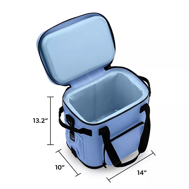 24 Can Waterproof Box Cooler - Blue