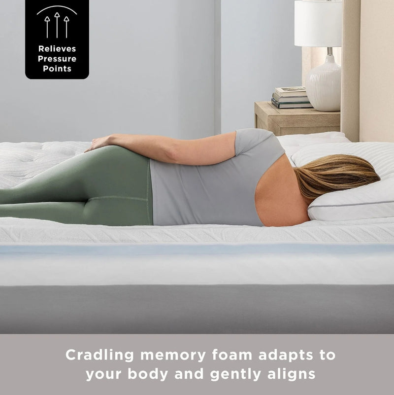 4" Pillow Top Gel Memory Foam Mattress Topper - King