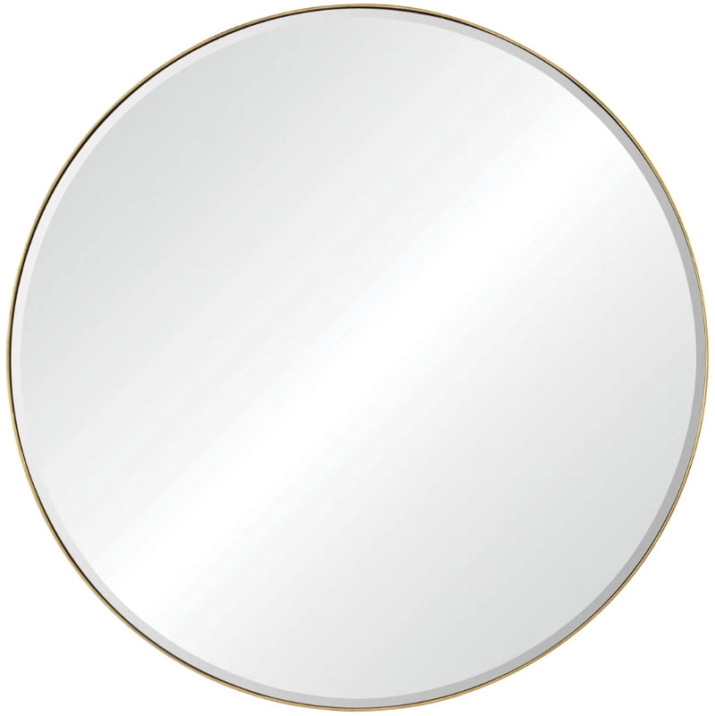 48" Diameter Circular Framed Bathroom Mirror