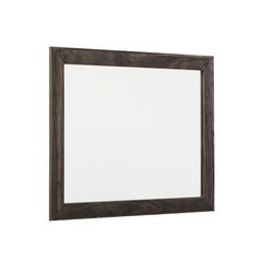 Abron Engineered Wood Flat Wall Mirror