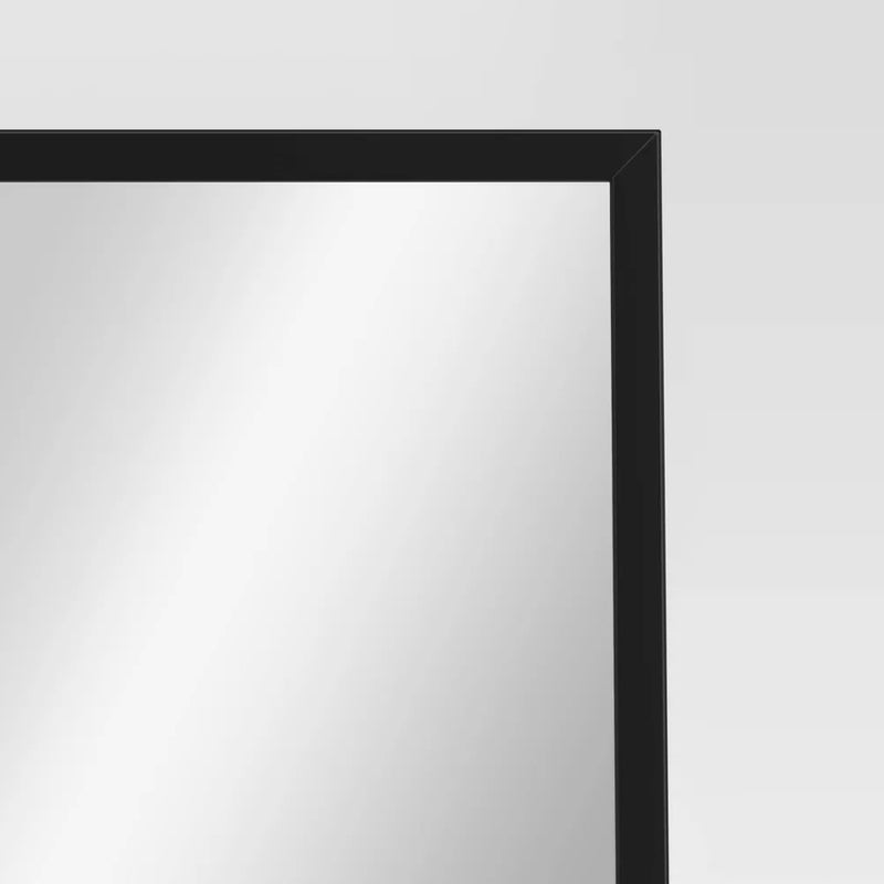 14" x 58" Easel Mirror - Black