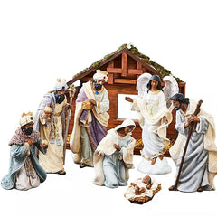 9-Piece Nativity - Multicultural