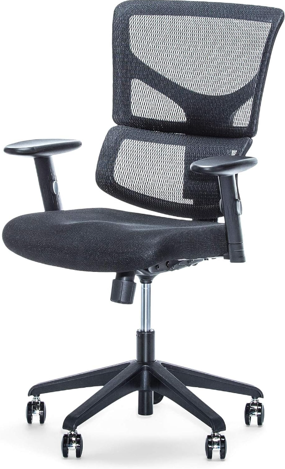 X-Chair X-Basic Task Chair with Flex Mesh - Black