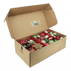 Shatterproof Ornament Collection, 76 pcs. - Classic Christmas