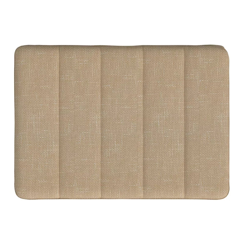 Theodore Small Ottoman - Light Tan