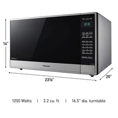 Panasonic 2.2 cu. ft. Stainless-Steel Microwave Oven With Inverter Technology