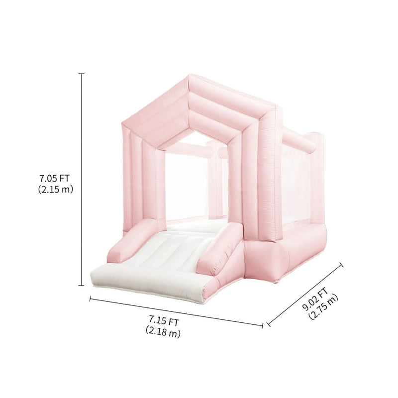 Indoor/Outdoor Bounce House - Pink
