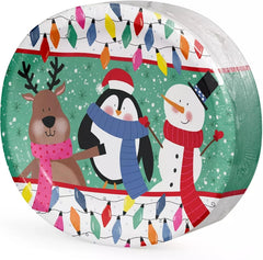 Tree Decorating Party Oval Paper Plates, 10
