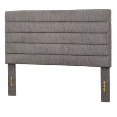 Queen Raquel Channel Upholstered Headboard - Gray