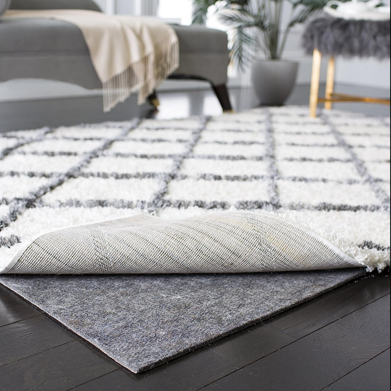 Durable Hard Surface and Carpet Non-Slip Rug Pad - 4' x 6'