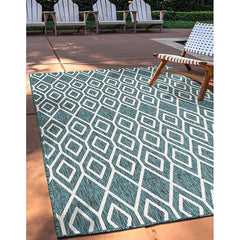 Jill Zarin Outdoor Trellis 7' x 10' - Teal
