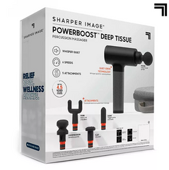 Sharper Image Powerboost Deep Tissue Percussion Massager 3.0