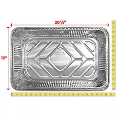 Aluminum Steam Table Pans, Full Size 18 ct.