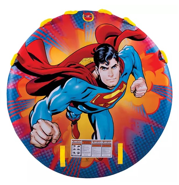 WOW Sports Superman Bubba Soft Top Towable Tube