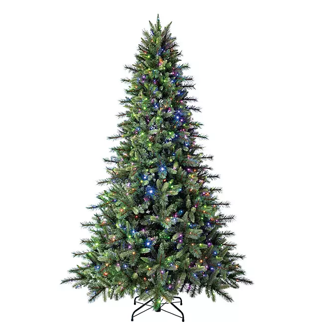 7.5' Augusta Pine Pre-Lit Christmas Tree