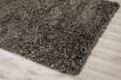 Decorative Shag Area Rug - Titanium - 8' x 11'